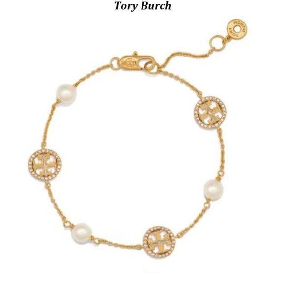 Tory Burch paved pearl bracelet - Picture 4 of 4